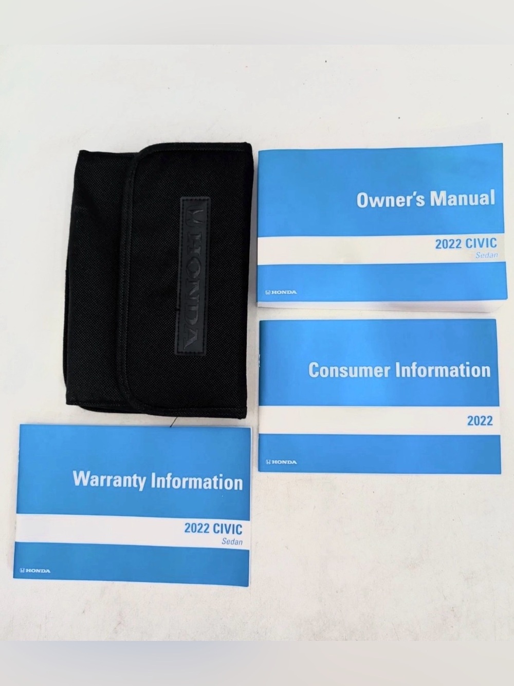 2022 Honda Civic Owner's Manual Book Owners Booklet Case instructions New
